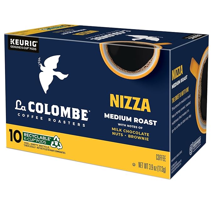 La Colombe® Coffee Roasters Nizza Medium Roast Coffee, Single Serve Keurig® K-Cup® Pods, 10-Count Box
