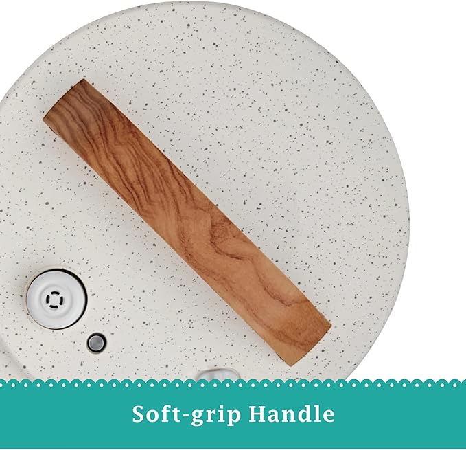 Pioneer Woman Linen Speckle 6QT Pressure Cooker with Touch Control Display – Programmable Multi-Cooker, Slow Cook, Sauté, Rice, Steamer & Warmer – Stylish Kitchen Essential