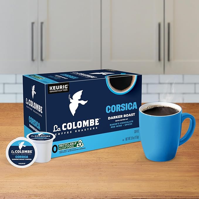 La Colombe® Coffee Roasters Corsica Dark Roast Coffee, Single Serve Keurig® K-Cup® Pods, 10 Count Box