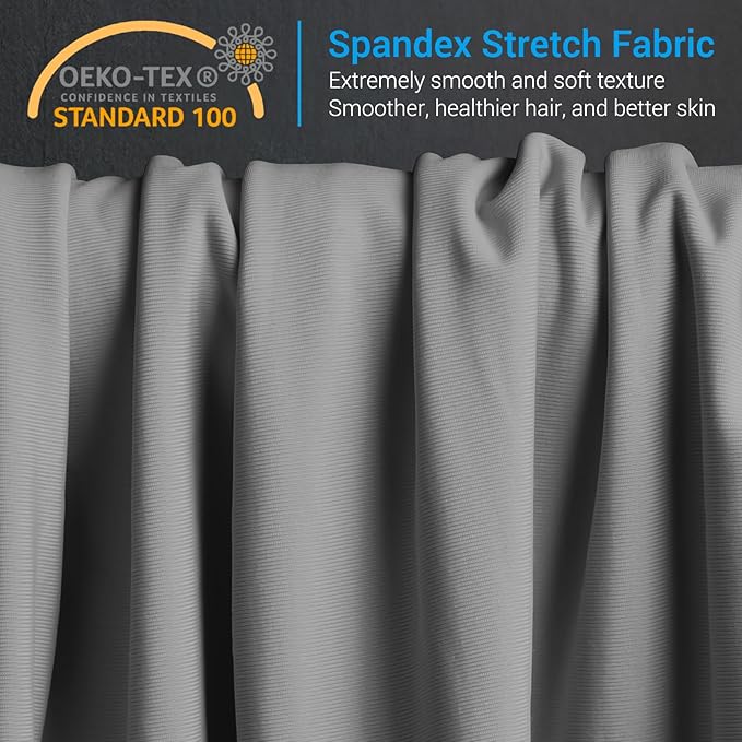 Avolare Cooling Pillow Cases, Arc-Chill Q-max>0.5 Body Pillowcases for Hair Skin and Hot Sleepers, Soft Silky 20" x 54" Summer Long Pillow Cover with Zipper 1 Pack - Grey
