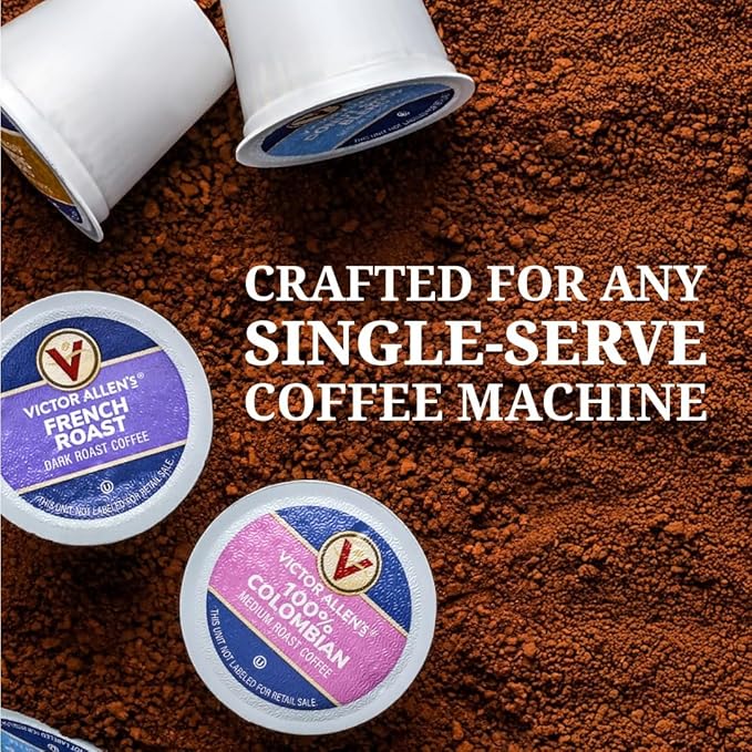 Victor Allen's Coffee Morning Blend, Light Roast, 80 Count, Single Serve Coffee Pods for Keurig K-Cup Brewers