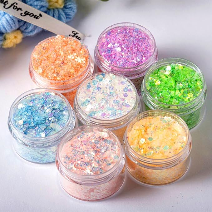 TUZAZO 1 Oz Small Plastic Container Jars with Lids and Labels BPA Free, Empty Round Clear Cosmetic Containers Plastic Slime Jars for Lotion, Cream, Ointments, Samples, Makeup, Travel Storage (12 Pack)