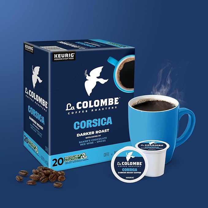 La Colombe® Coffee Roasters Corsica Darker Roast Coffee, Single Serve Keurig® K-Cup® Pods, 20 Count Box