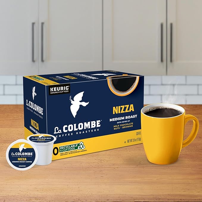 La Colombe® Coffee Roasters Nizza Medium Roast Coffee, Single Serve Keurig® K-Cup® Pods, 10-Count Box