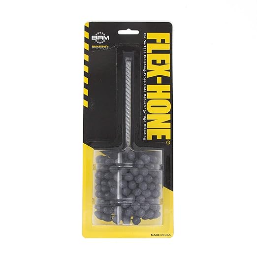 Brush Research BC25824 FLEX-HONE®, 2-5/8" (67.7mm) Diameter, 240 Grit, Silicon Carbide, For Mild Steel, Stainless Steel, Cast Iron and Softer Ferrous Materials