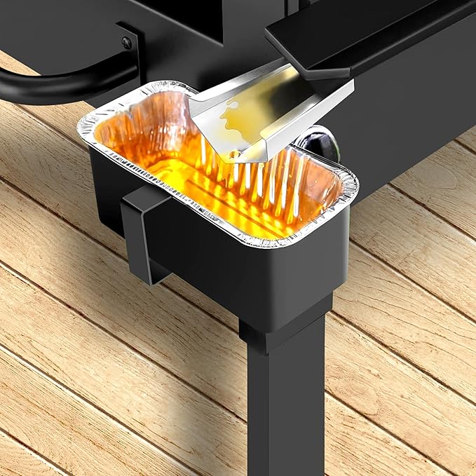 30 Pack Grease Cup Liners for Blackstone Griddle Accessories, Aluminum Foil Drip Pan Grill Grease Tray Liner Grease Catcher Cup Liner for 17, 22, 28 & 36 inches Griddle (30 Pack)