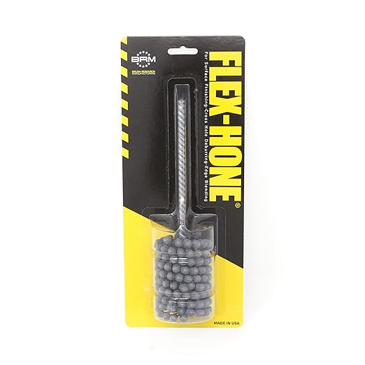 Brush Research BC15824 FLEX-HONE®, 1-5/8" (41.3mm) Diameter, 240 Grit, Silicon Carbide, For Mild Steel, Stainless Steel, Cast Iron and Softer Ferrous Materials