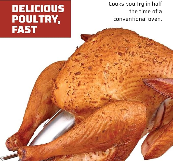 Camp Chef Infusion Roaster (Turkey Cannon), Stainless Steel