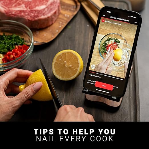 MEATER Block: WiFi Smart Wireless Meat Thermometer | 4 Probes, Long Range | Perfect for BBQ, Oven, Grill, Kitchen, Smoker, Air Fryer | Apple Watch, Alexa Compatible | iOS & Android App