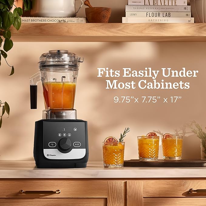 Vitamix Ascent Series X3 Blender with Three Blending Programs, Self-Cleaning Program, Professional-Grade Blender for Smoothies, Soups and More, Stainless-Steel Blades, 48 Oz Container, Shadow Black