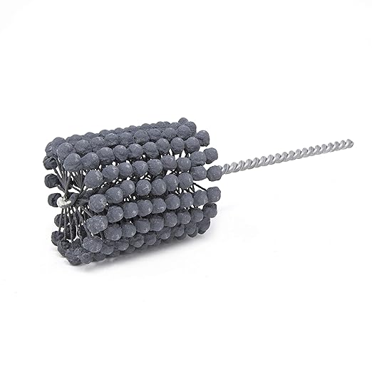 Brush Research BC21432 FLEX-HONE, 2-1/4" (57.2mm) Diameter, 320 Grit, Silicon Carbide, For Mild Steel, Stainless Steel, Cast Iron and Softer Ferrous Materials