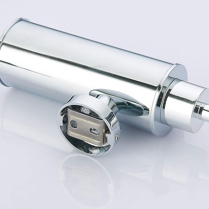 BGL Soap Dispenser Stainless Steel 304 Chrome Wall Mount Liquid and Soap Dispenser for Kitchen and Bathroom