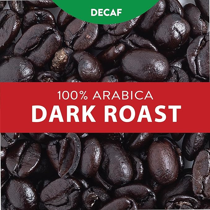San Francisco Bay Coffee - Decaf Dark Roast Whole Bean Coffee - Decaf French Roast (2 lb bag) - Swiss Water Processed