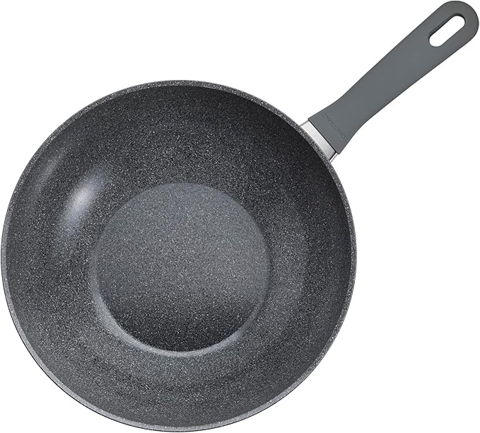 ZWILLING Parma Plus Ceramic 11-inch Aluminum Ceramic Nonstick Wok with Lid