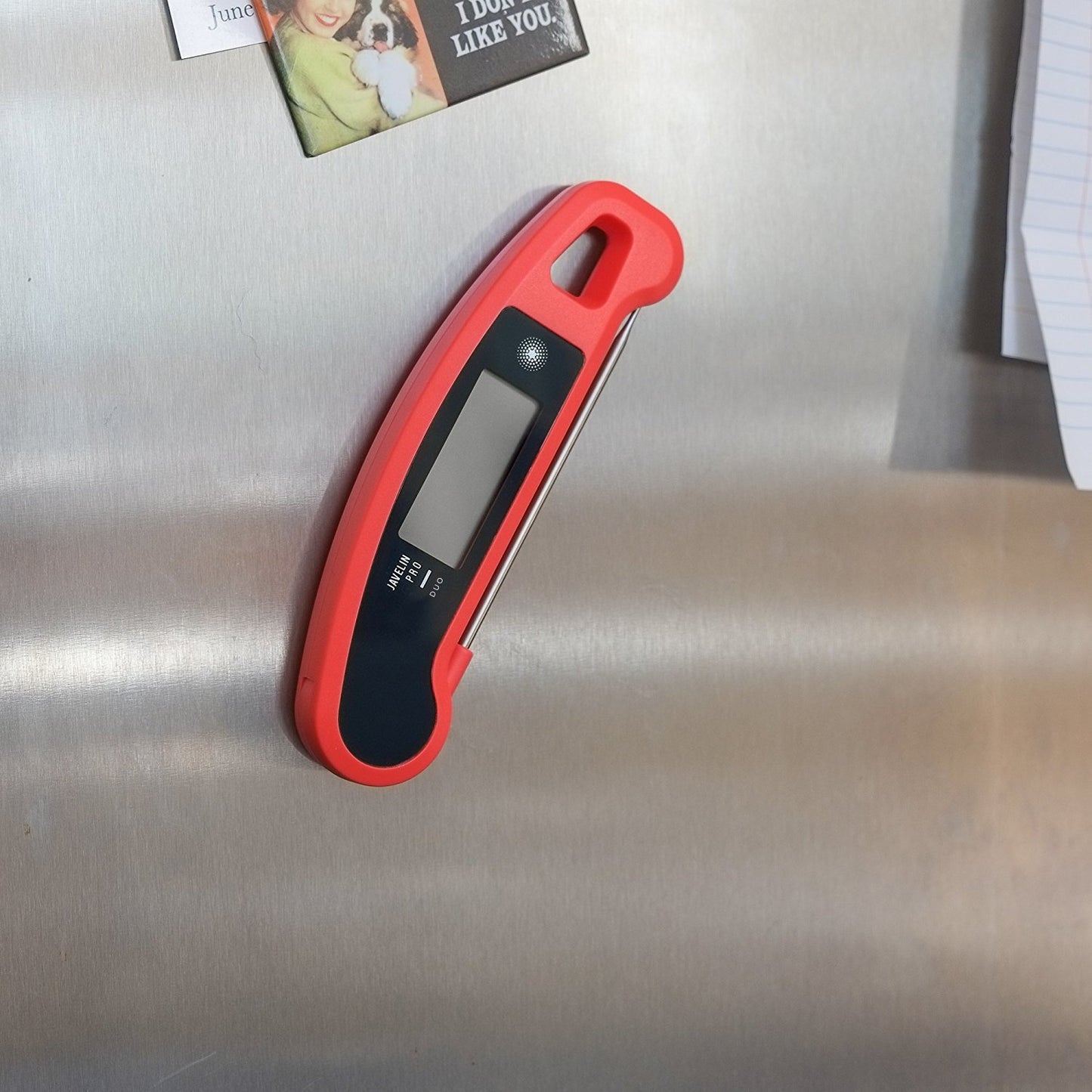 Lavatools Javelin® PRO Duo Ultra-Fast 2-Second Professional Digital Instant Read Meat Thermometer for Grill and Cooking, Auto-Rotating Backlit Display, IP65 Water Resistant – Panda
