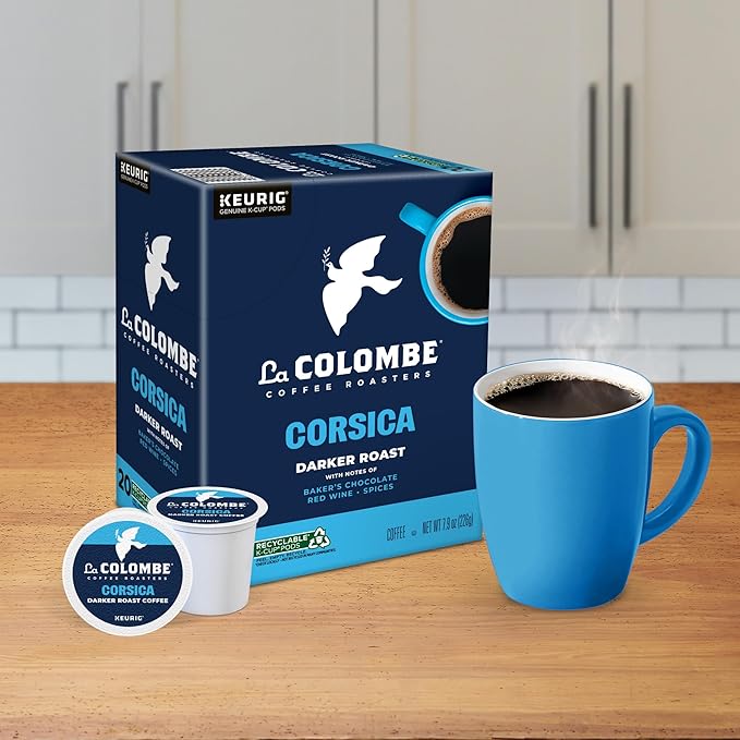 La Colombe® Coffee Roasters Corsica Darker Roast Coffee, Single Serve Keurig® K-Cup® Pods, 20 Count Box