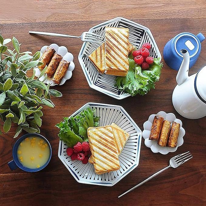 Topyond Double Sandwich Maker, Sided Nonstick Panini Press Breakfast Sandwich Maker, Grilled Cheese Maker with Removable Handles, Aluminum Alloy Material, Easy to Clean