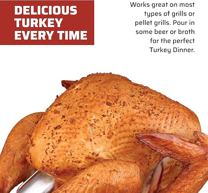 Camp Chef Infusion Roaster (Turkey Cannon), Stainless Steel