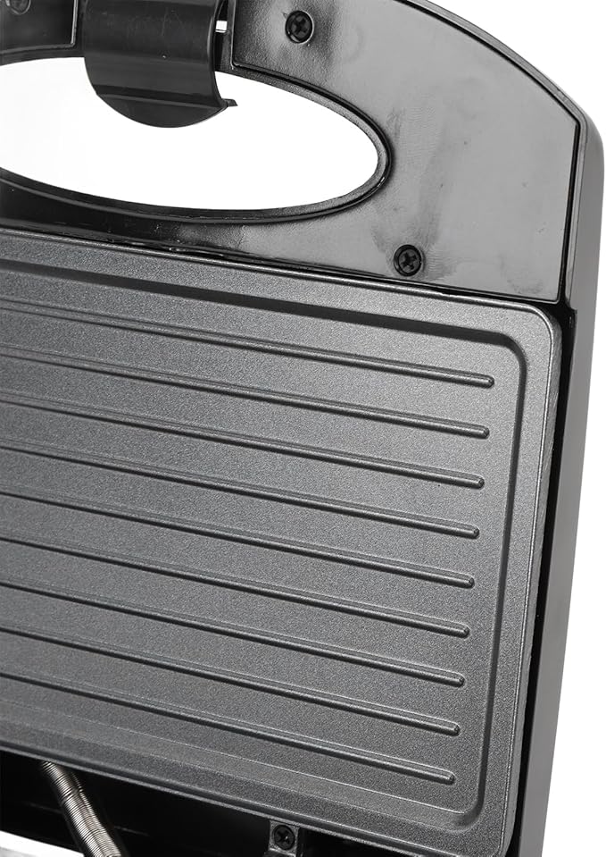 Panini Press, 800W Electric Panini Press Grill Sandwich Maker Breakfast Sandwich Maker Sandwich Maker Press with Aluminum Non Stick Plate for Home Steaks Burgers Breakfasts (US