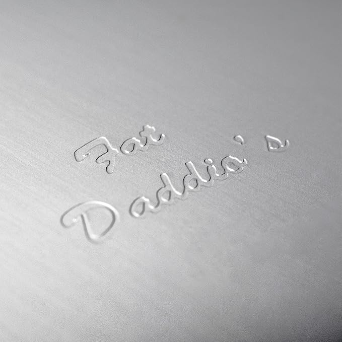 Fat Daddio's PZ-9SET Anodized Aluminum Pizza Pan, 9 Inch, Set of 2